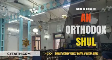 Orthodox Shul Essentials: What to Bring for a Meaningful Experience