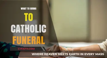 Catholic Funeral Etiquette: What to Bring