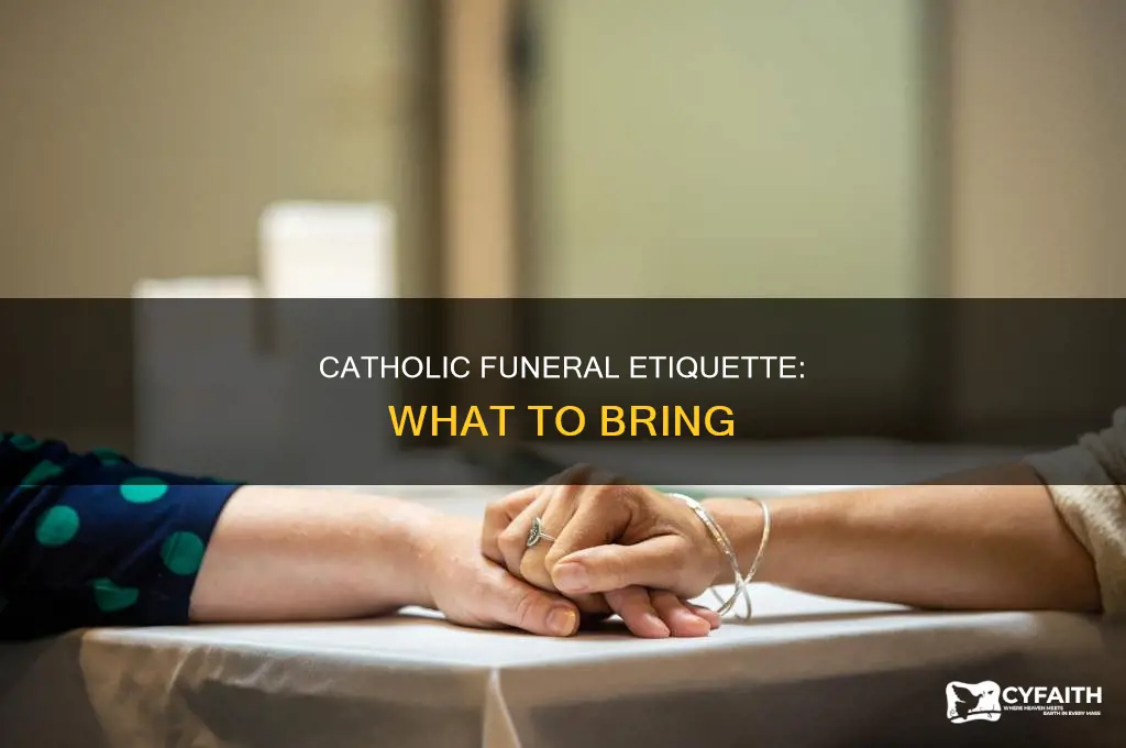 what to bring to catholic funeral