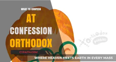Orthodox Confession Guide: Essential Sins to Confess for Spiritual Renewal