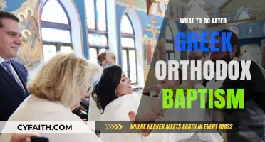 Post-Baptism Traditions: Celebrating Your Greek Orthodox Christening Journey
