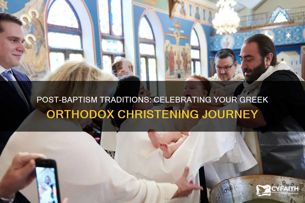 what to do after greek orthodox baptism