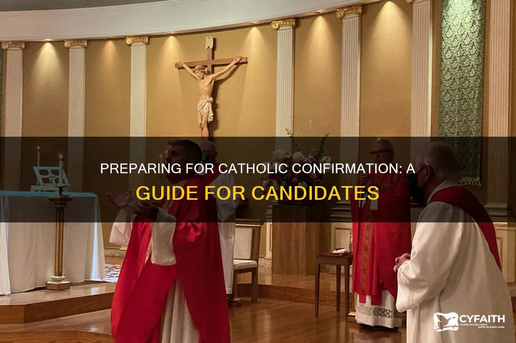 what to do in a catholic confirmation