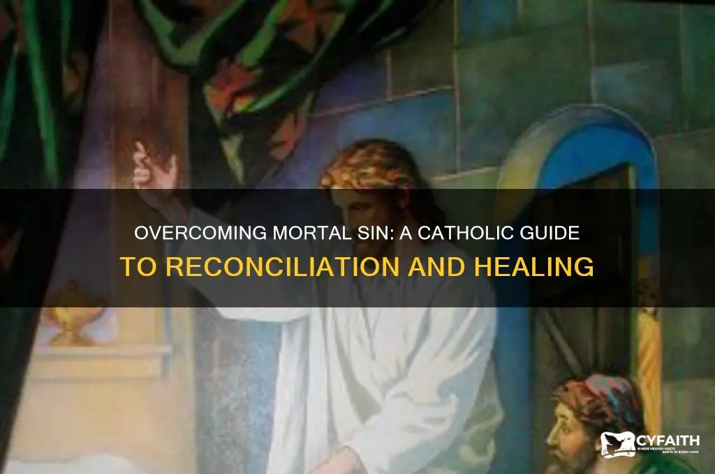 what to do when stuck in mortal sin catholic