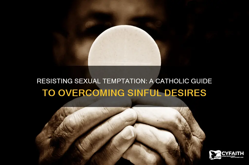 what to do when tempted by sexual sin catholic