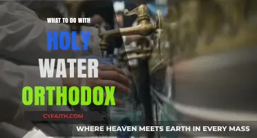 Orthodox Holy Water: Sacred Uses and Traditions for Spiritual Blessings