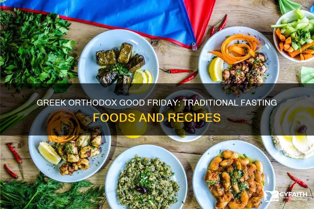what to eat on good friday greek orthodox