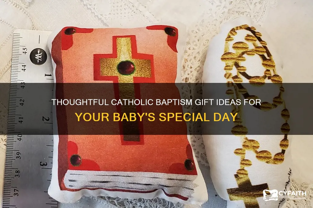 what to get a baby for a catholic baptism