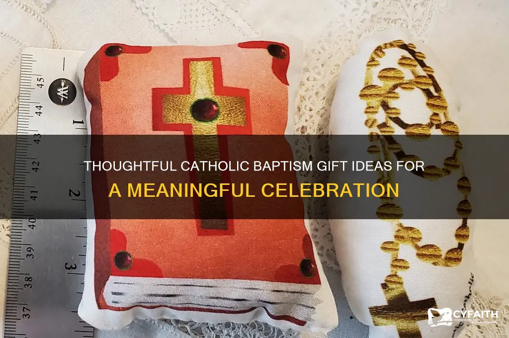 what to give as a gift for a catholic baptism
