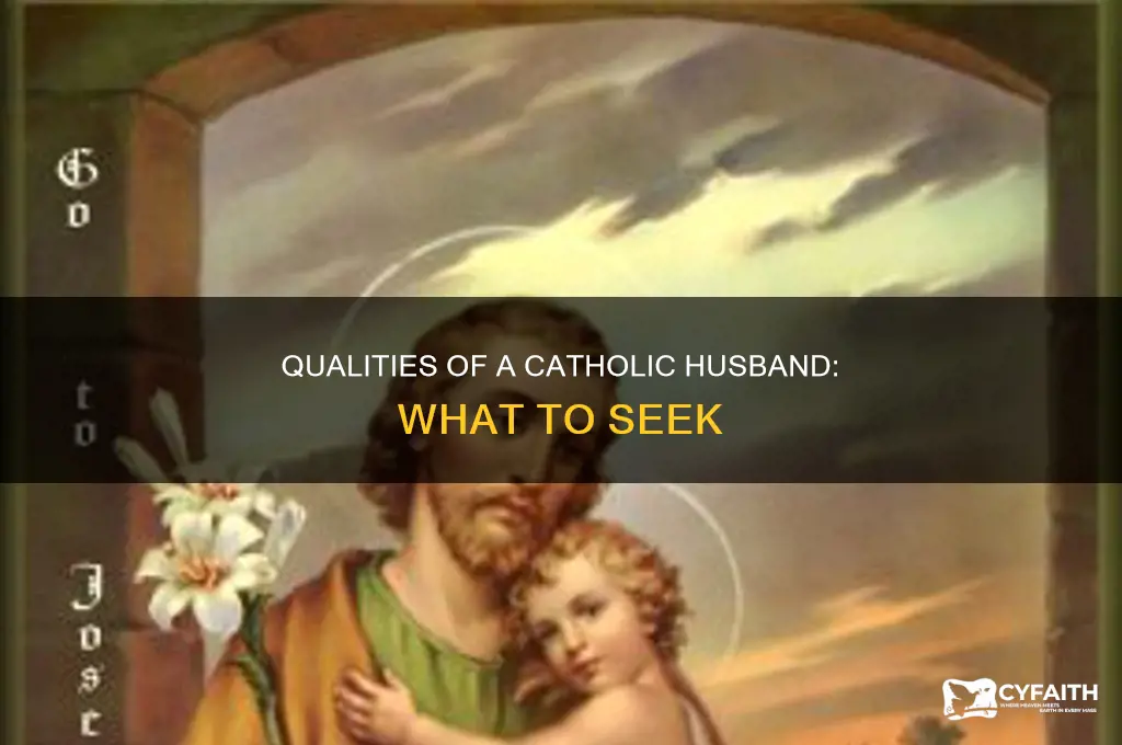 what to look for in a catholic husband