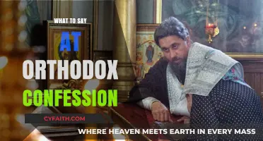 Orthodox Confession Guide: Words for Repentance and Spiritual Renewal