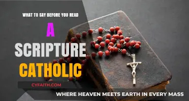 Preparing Hearts: Catholic Scripture Reading Introduction Phrases and Prayers
