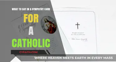 Comforting Words: Crafting Catholic Sympathy Card Messages with Care