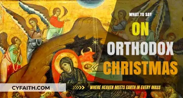 Warm Greetings and Blessings: What to Say on Orthodox Christmas