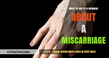 Supporting Catholics After Miscarriage: Compassionate Words and Understanding