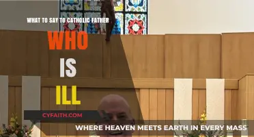Comforting Words for an Ill Catholic Father: A Guide to Support