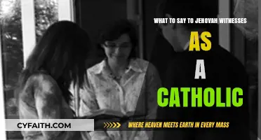 Engaging Jehovah's Witnesses: A Catholic's Guide to Respectful Dialogue