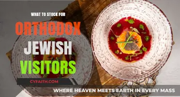 Welcoming Orthodox Jewish Guests: Essential Kosher Food & Supply Guide