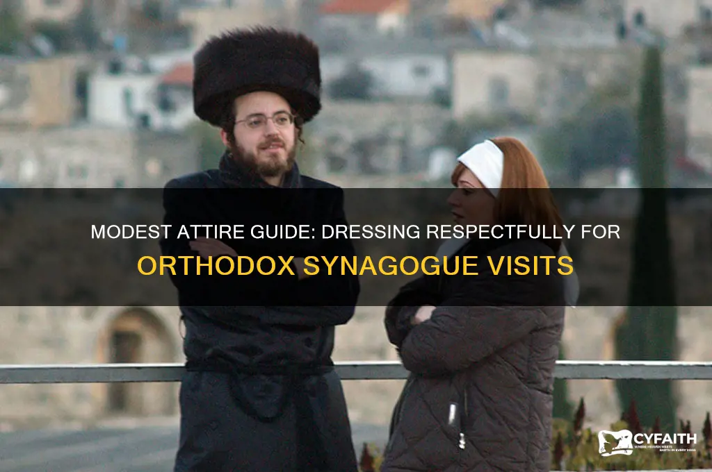what to wear at an orthodox synagogue