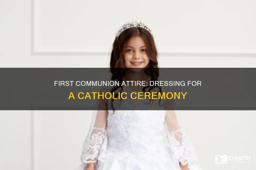 what to wear to a catholic first communion