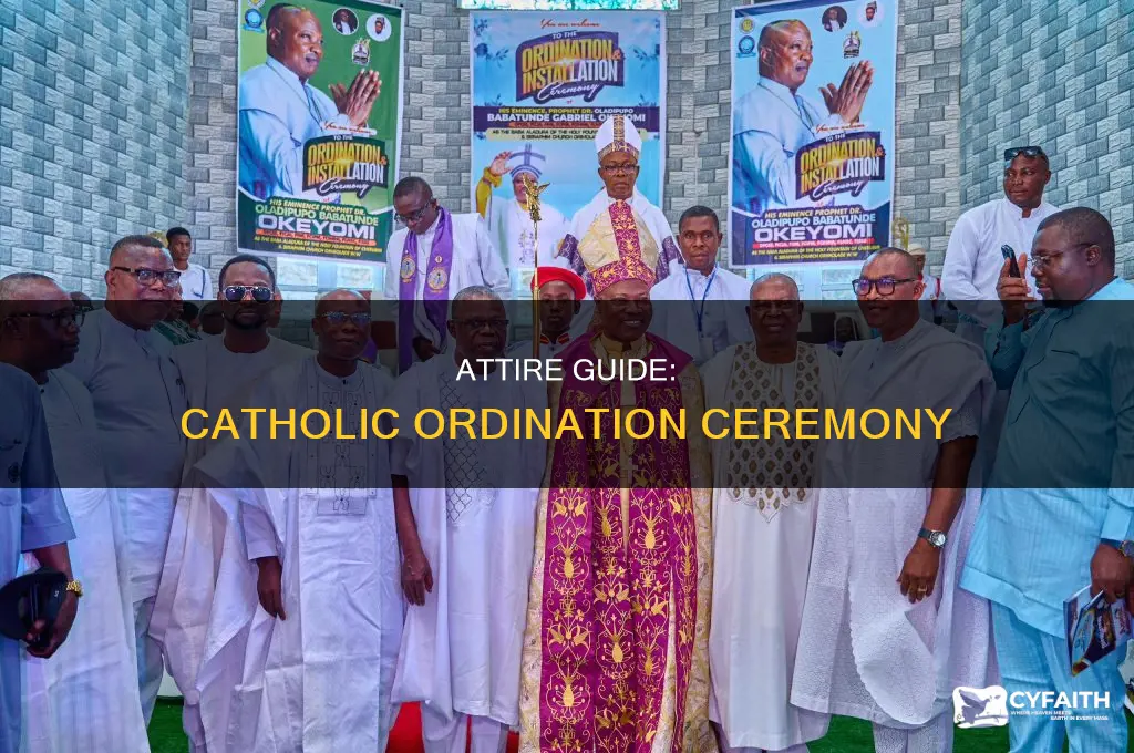 what to wear to a catholic ordination