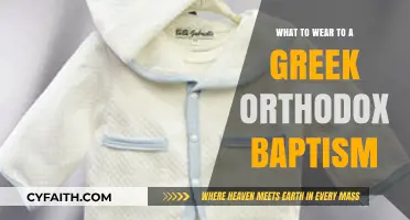 Elegant Attire Guide for a Greek Orthodox Baptism Ceremony