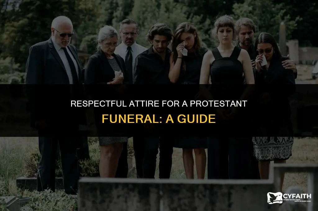 what to wear to a protestant funeral