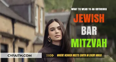 Dressing Modestly: A Guide to Orthodox Jewish Bar Mitzvah Attire