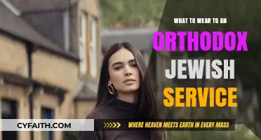 Modest Attire Guide: Dressing Appropriately for an Orthodox Jewish Service