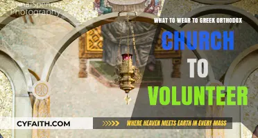 Volunteering at Greek Orthodox Church: Modest and Respectful Attire Guide