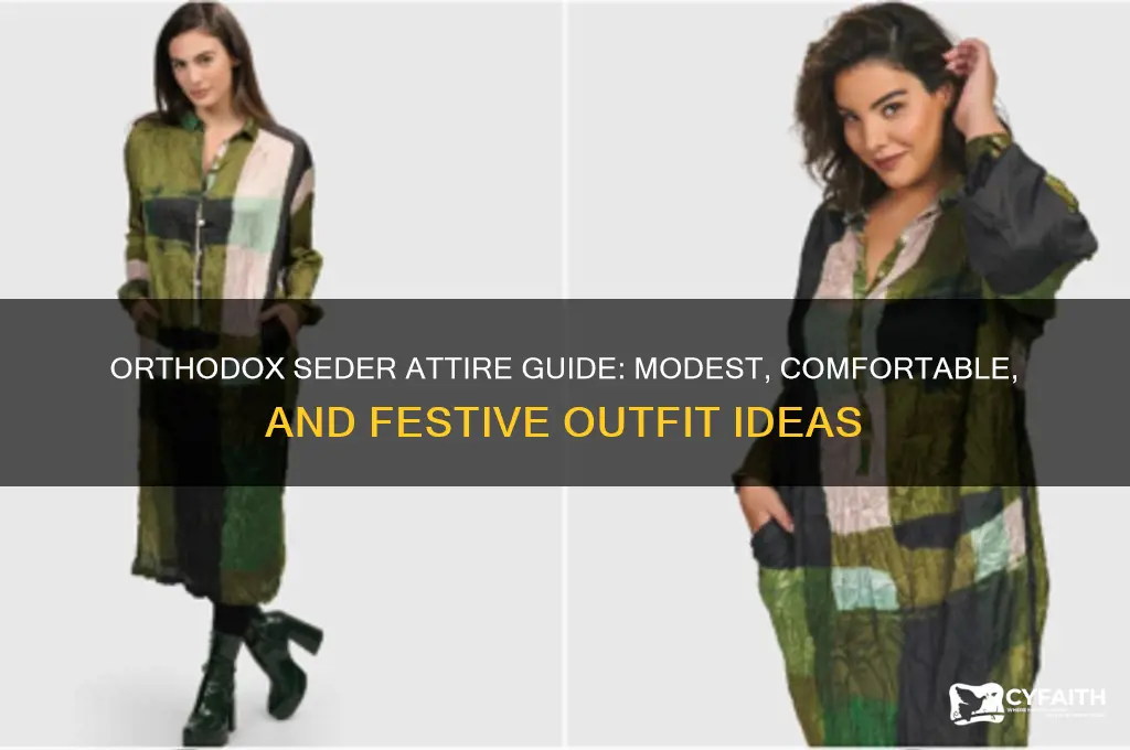 what to wear to orthodox seder