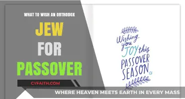 Thoughtful Passover Greetings: What to Wish an Orthodox Jew