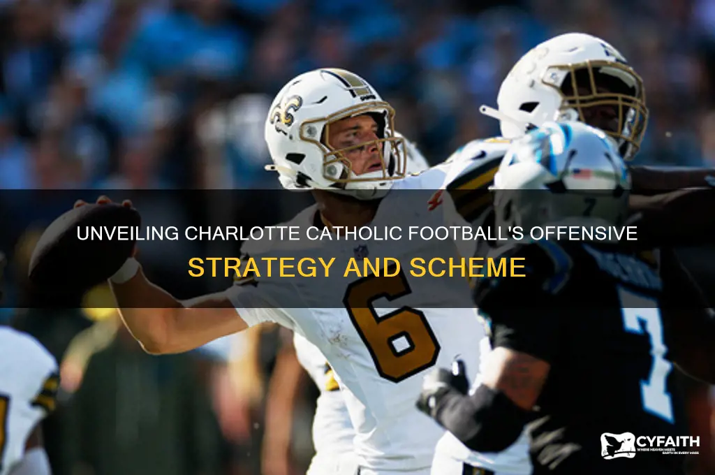 what type of offense does charlotte catholic football run