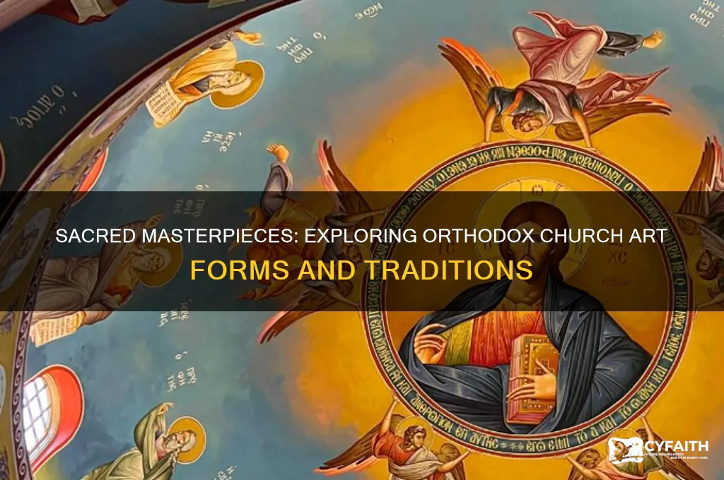 what types of art did artists create for orthodox churches
