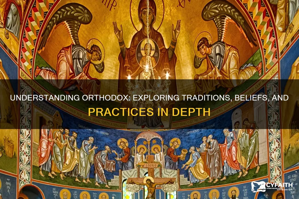 what u mean by orthodox