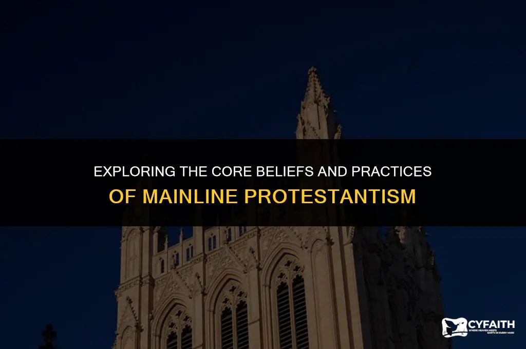 what us a mainline protestant
