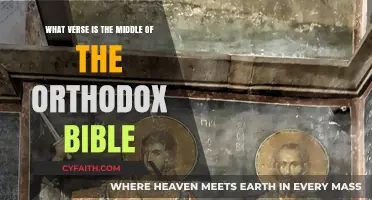 Discovering the Heart: The Orthodox Bible's Central Verse Revealed