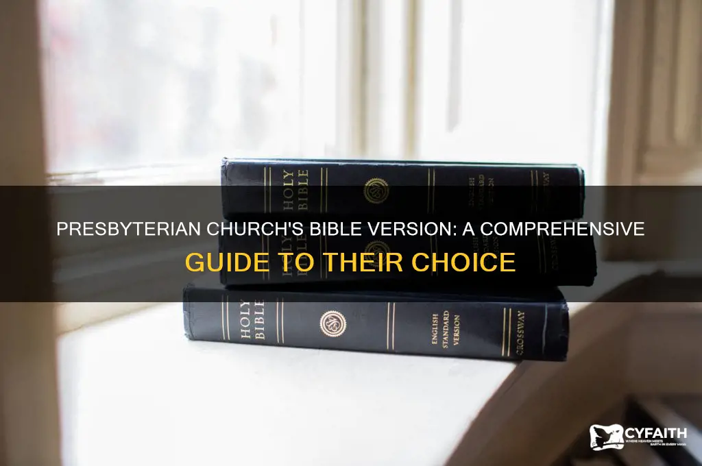 what version of the bible does the presbyterian church use