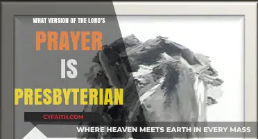 Understanding the Presbyterian Version of the Lord's Prayer