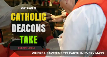 Catholic Deacons' Vows: Pledging Service and Celibacy