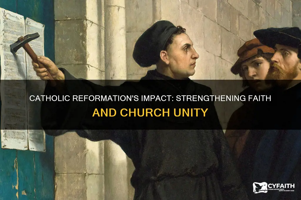 what was a major result of the catholic reformation