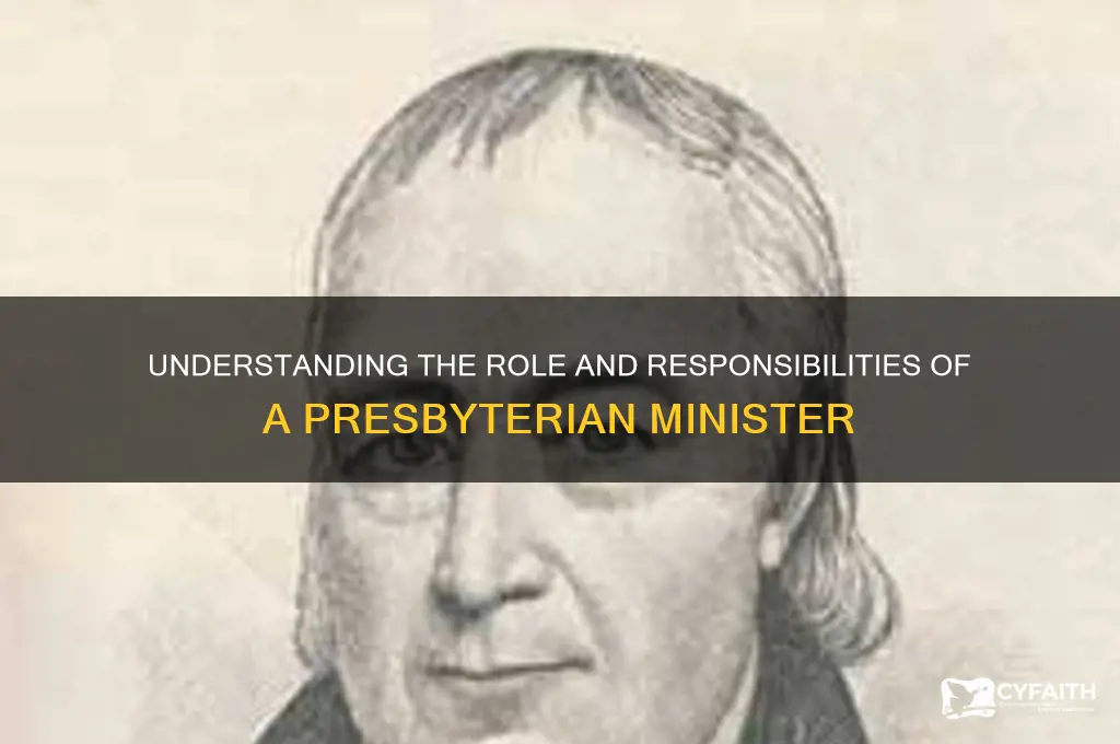what was a presbyterian minister