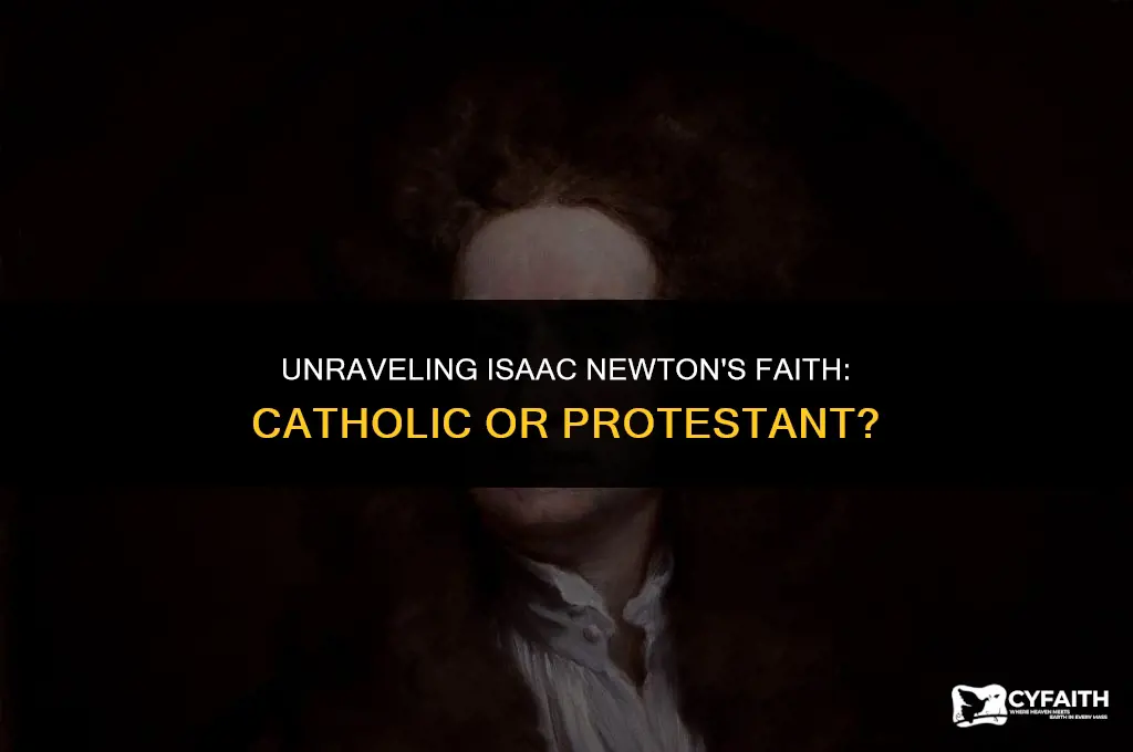 what was isaac newton a catholic or protestant