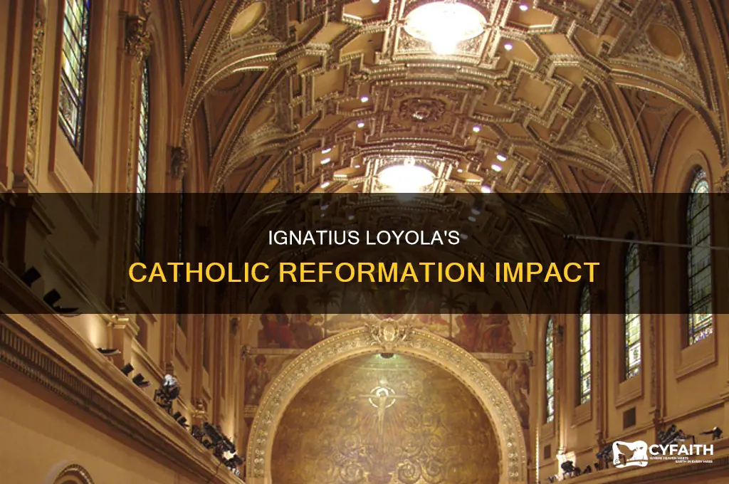 what was loyolas contribution to the catholic reformation