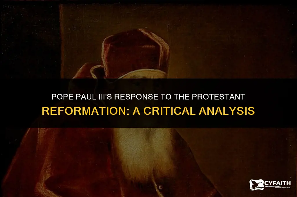 what was pope paul iii