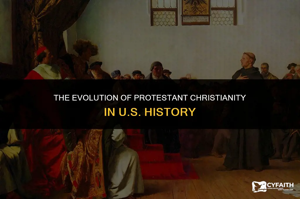 what was protestant christianity us history