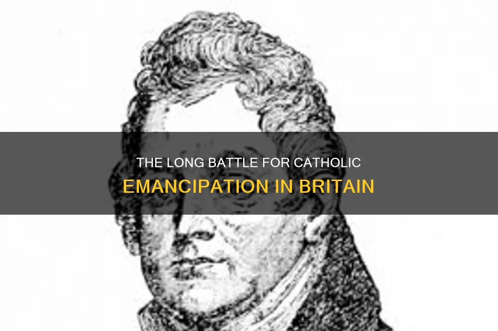 what was the catholic emancipation in british history