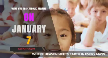 January 7th Catholic Readings: A Day of Reflection