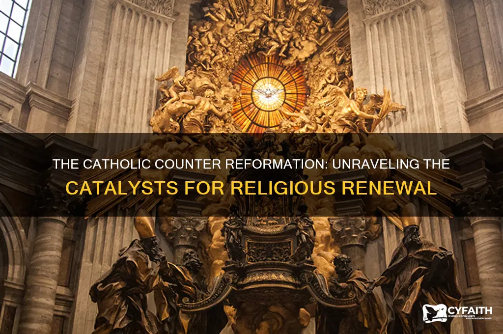 what was the cause of the catholic counter reformation