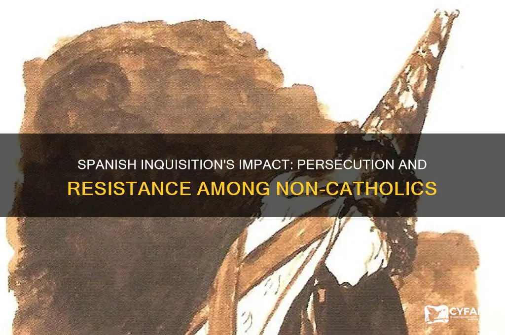 what was the effect of the spanish inquisition on non-catholics
